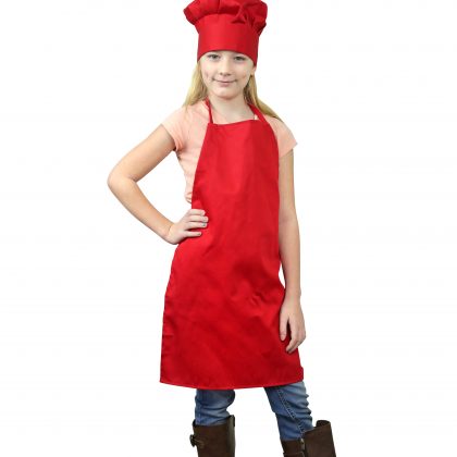 Tessa's Kitchen Club Kids, Child's Chef Hat and Apron Set, Kids